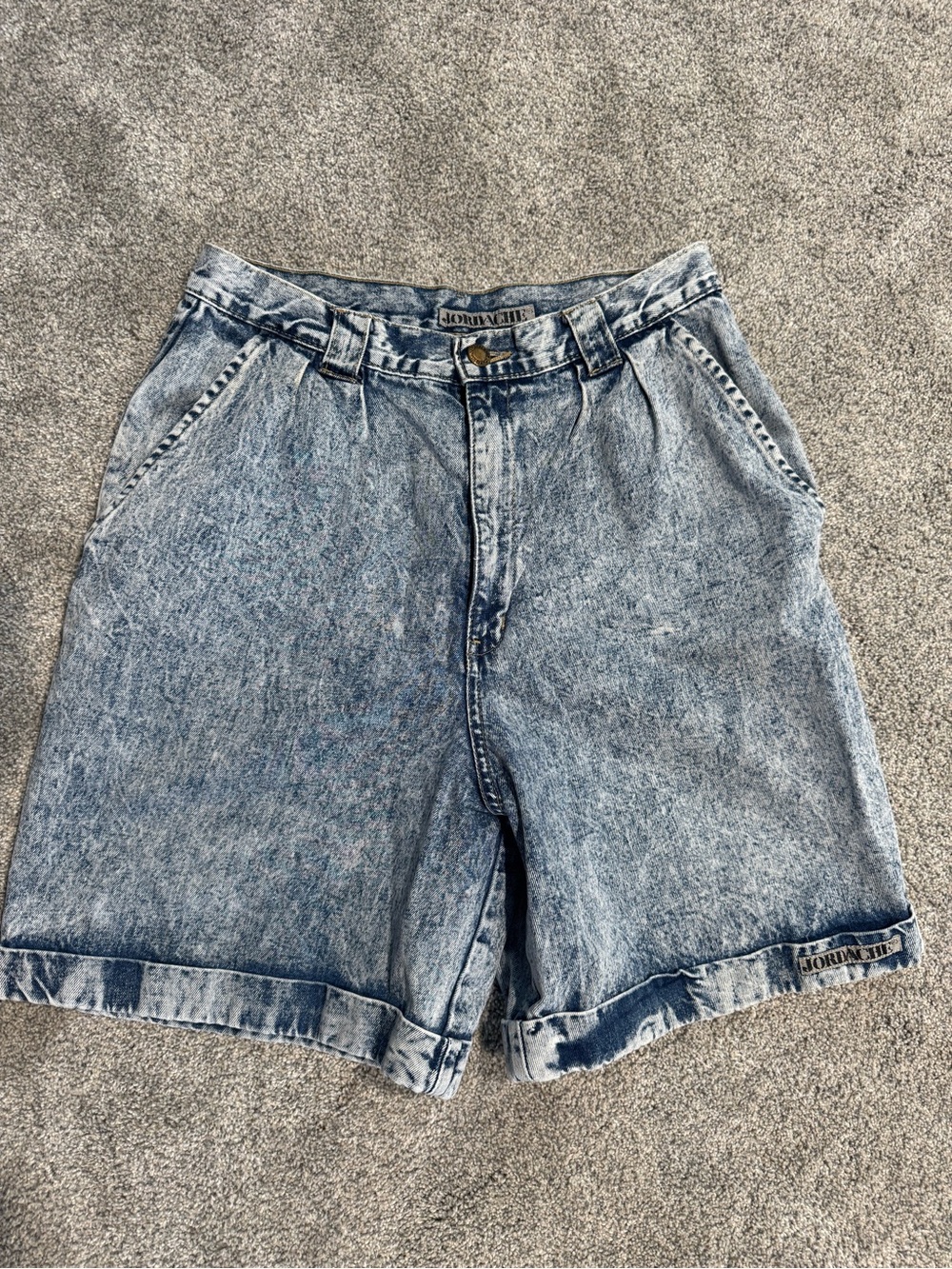 Vintage Jordache Acid Wash High Waisted Shorts